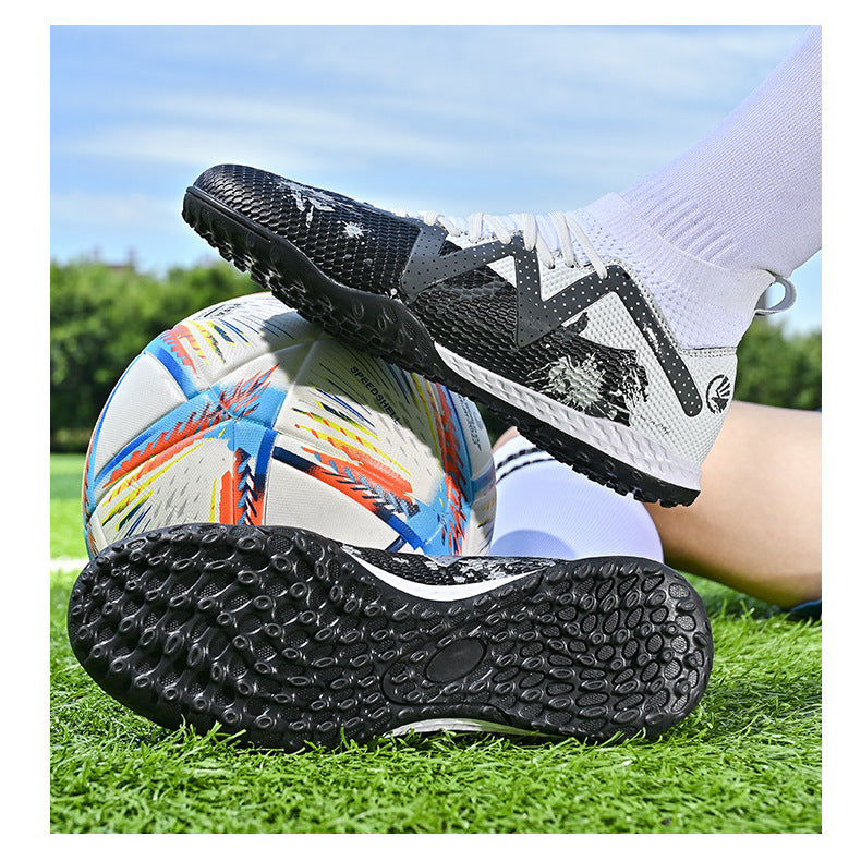 High-Top Soccer Shoes - TF Training for All Ages