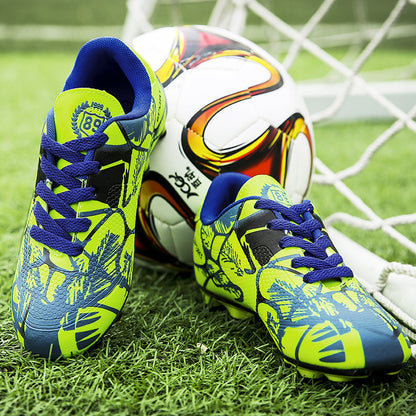 High-Top Breathable Soccer Shoes - Professional Futsal Cleats