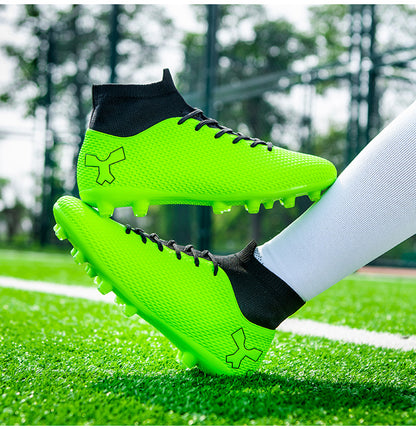 High-Top Soccer Shoes - TF Artificial Turf Training
