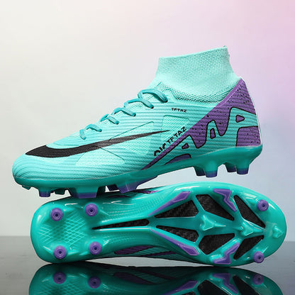 X10 Flyknit Men's High-Top Football Boots - TF Studs