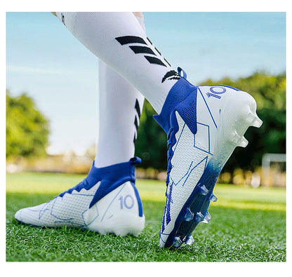 X10 Flyknit Men's High-Top Football Boots - TF Studs