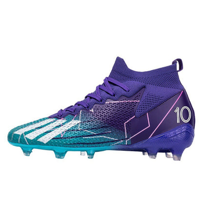 X10 Flyknit Men's High-Top Football Boots - TF Studs