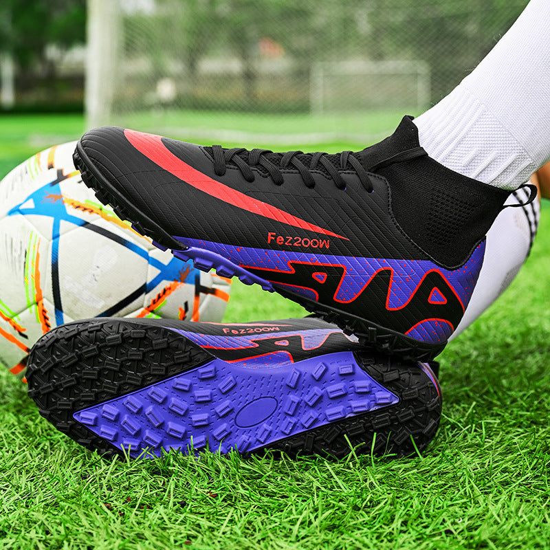 Thorn 15 High-Top Soccer Shoes - AG Studs for Youth