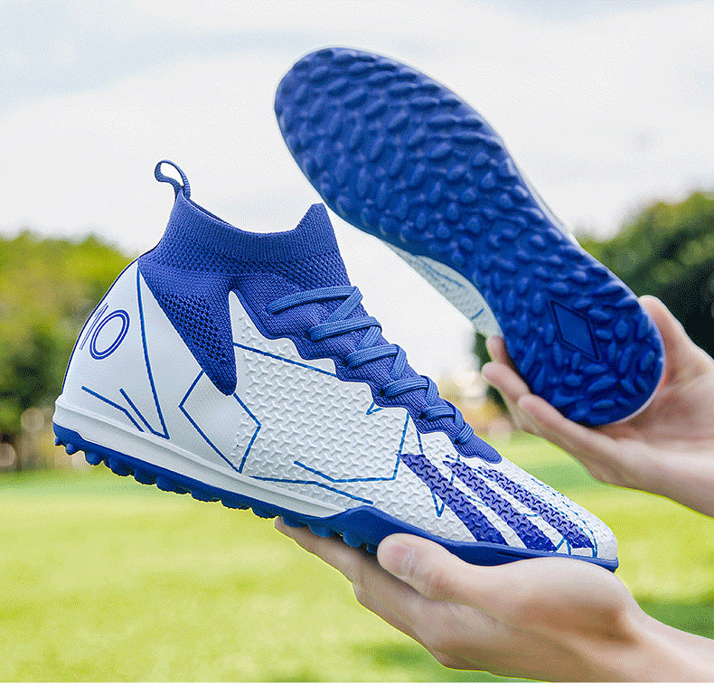 X10 Flyknit Men's High-Top Football Boots - TF Studs