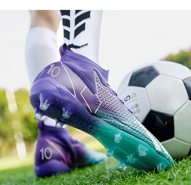 X10 Flyknit Men's High-Top Football Boots - TF Studs