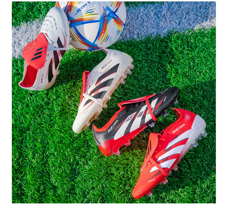 Youth Soccer Shoes with Green Shade - Training Cleats