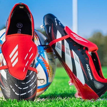 Youth Soccer Shoes with Green Shade - Training Cleats