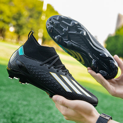 2024 High-Top Soccer Shoes - Children's Professional Training