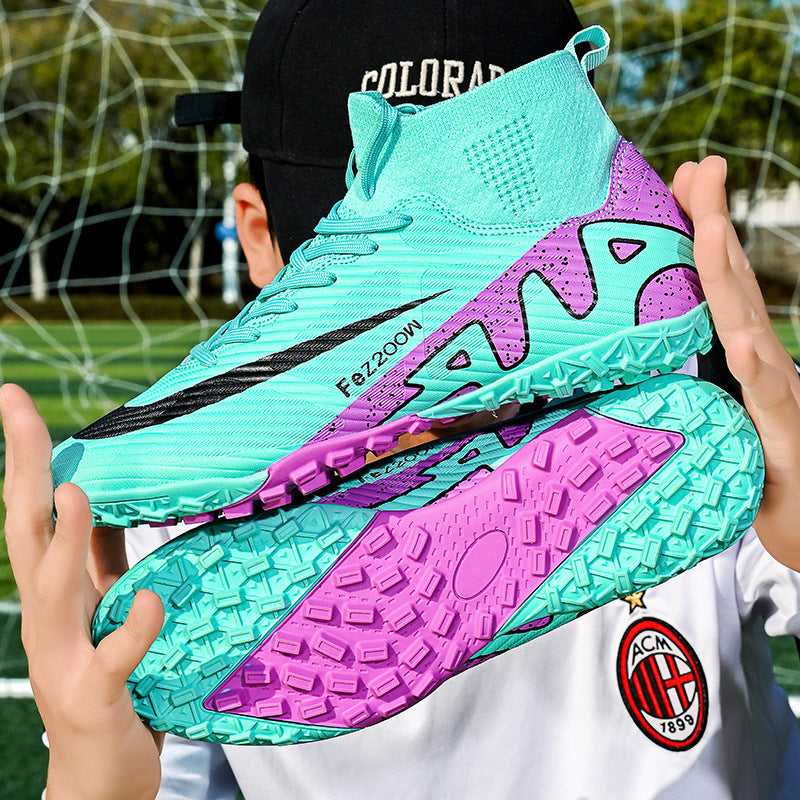 Thorn 15 High-Top Soccer Shoes - AG Studs for Youth