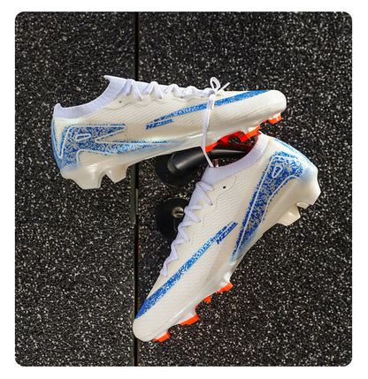 Youth Soccer Shoes with Broken Studs - Training Football Cleats