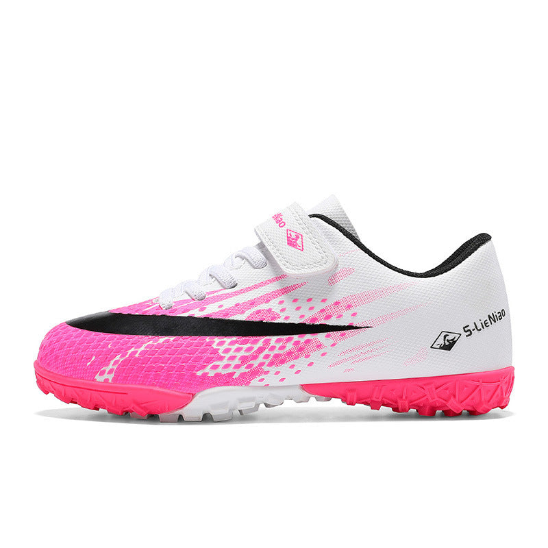 Kids' Soccer Shoes with Velcro - Training Cleats