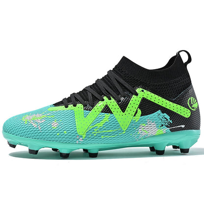 High-Top Soccer Shoes - TF Training for All Ages