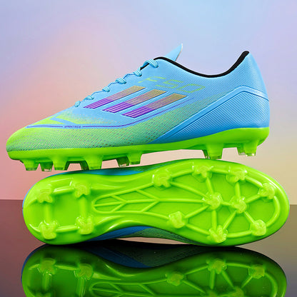 Unisex Soccer Shoes - Long & Broken Studs for Training