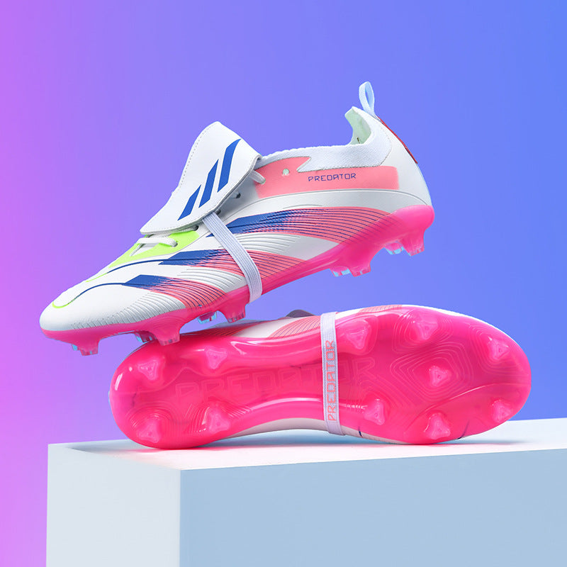 Kids' Artificial Grass Soccer Shoes - TF Long Studs