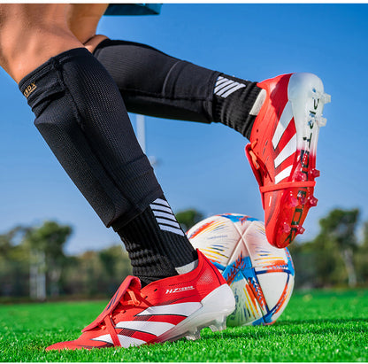 Youth Soccer Shoes with Green Shade - Training Cleats