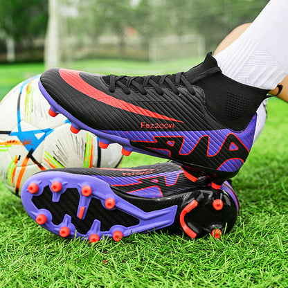 Thorn 15 High-Top Soccer Shoes - AG Studs for Youth