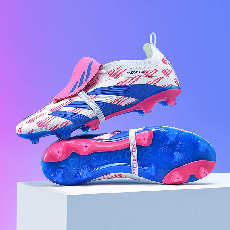 Kids' Artificial Grass Soccer Shoes - TF Long Studs