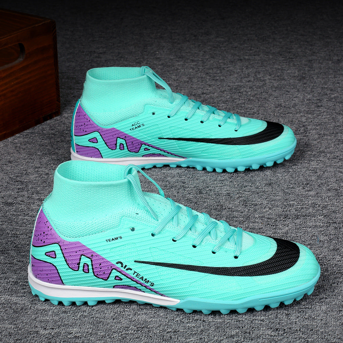 Thorn 15 High-Top Soccer Shoes - AG Studs for Youth