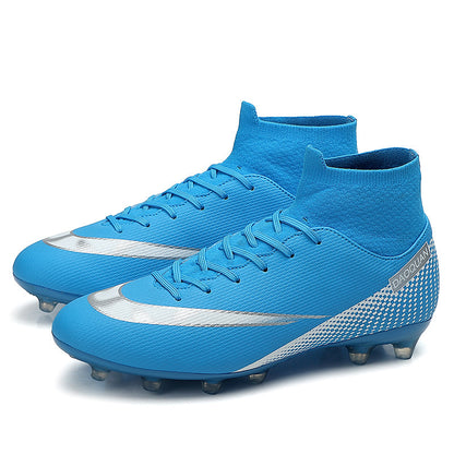 High-Top Breathable Soccer Shoes - Professional Futsal Cleats