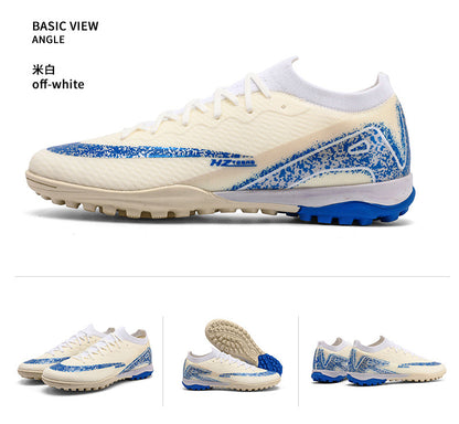 Youth Soccer Shoes with Broken Studs - Training Football Cleats