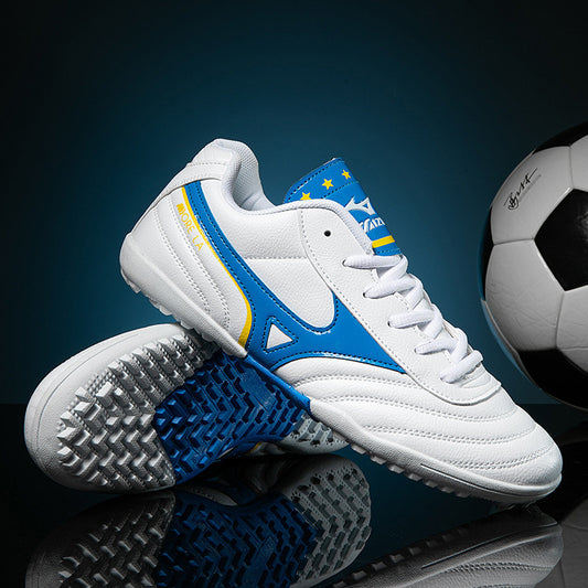 Youth Soccer Shoes - Non-Slip Leather Training