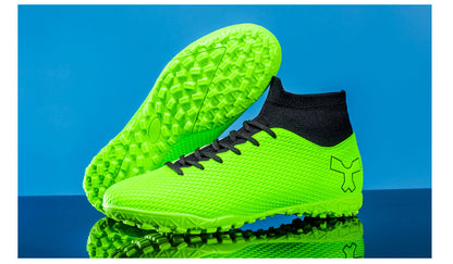 High-Top Soccer Shoes - TF Artificial Turf Training