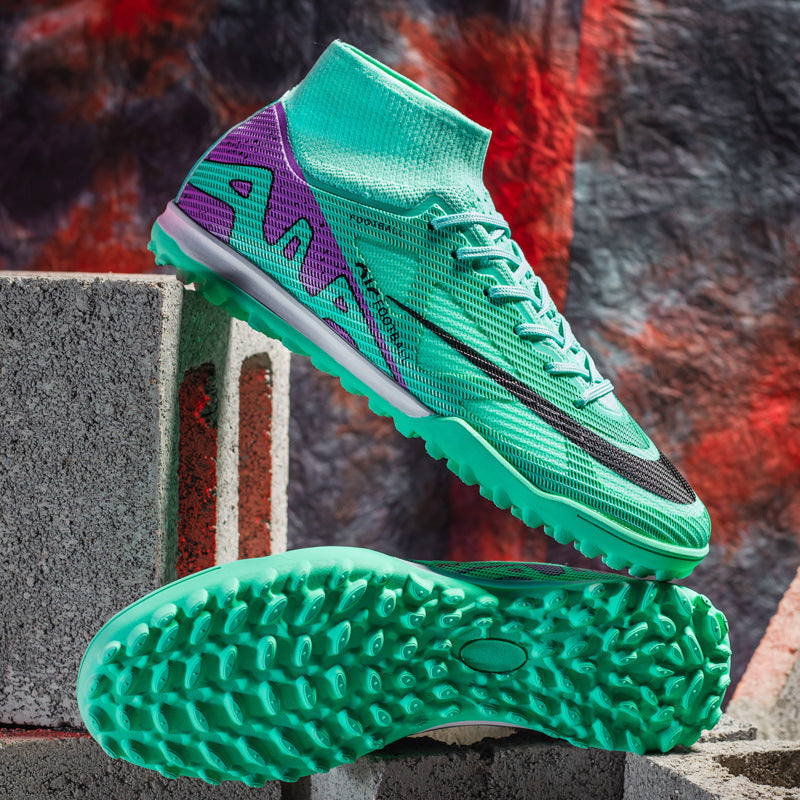 Thorn 15 High-Top Soccer Shoes - AG Studs for Youth