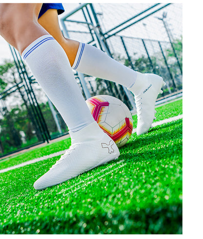 High-Top Soccer Shoes - TF Artificial Turf Training