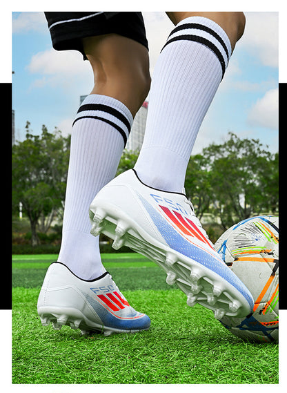 Unisex Soccer Shoes - Long & Broken Studs for Training