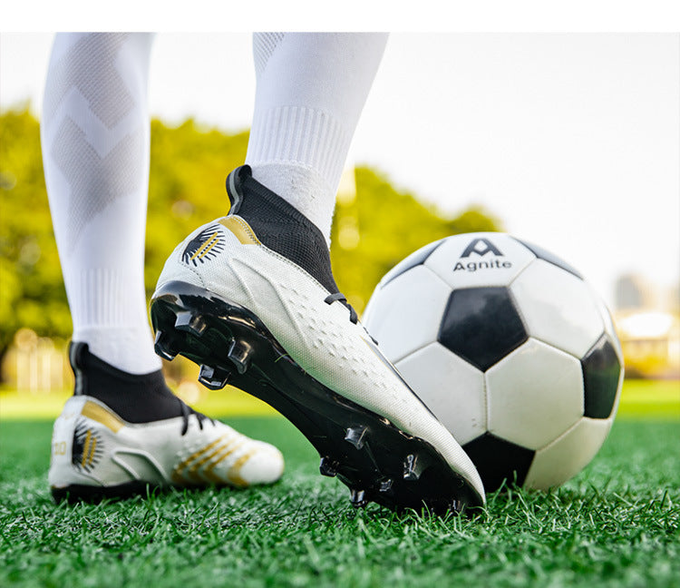 2024 High-Top Soccer Shoes - Children's Professional Training