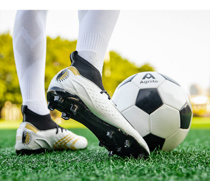 2024 High-Top Soccer Shoes - Children's Professional Training