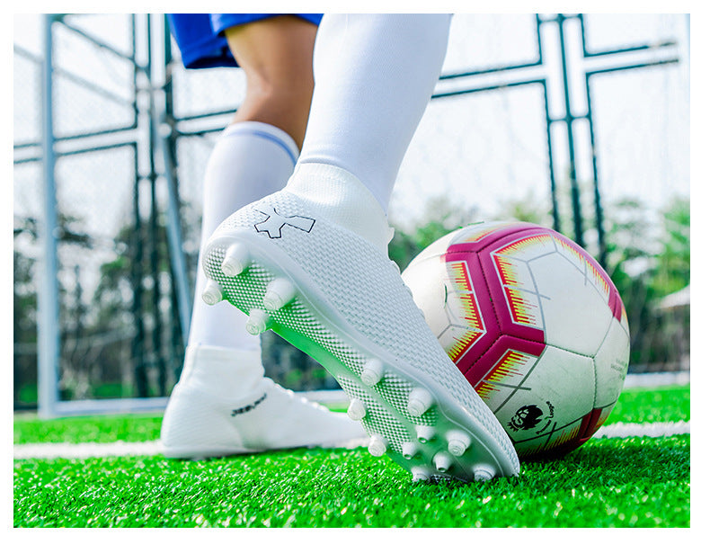 High-Top Soccer Shoes - TF Artificial Turf Training