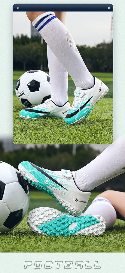 Kids' Soccer Shoes with Velcro - Training Cleats