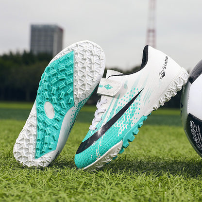Kids' Soccer Shoes with Velcro - Training Cleats